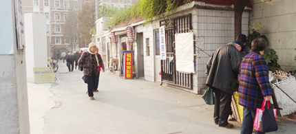上海の昔の街並